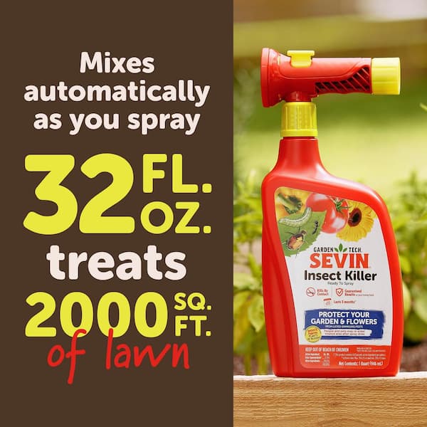 Sevin 32 oz. Insect Killer Ready To Spray 100525781 - The Home Depot