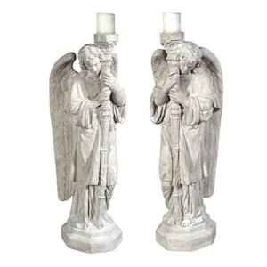 38 in. H Padova Guardian Angel Right and Left Facing Statues (Set of 2)
