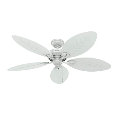 Leaf Ceiling Fans Without Lights, Outdoor Tropical Ceiling Fans Without Lights