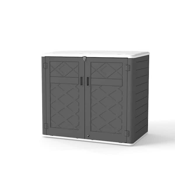 Decksplore Outdoor Storage Shed 358 Gal. 53.15 in. x 33.07 in. x