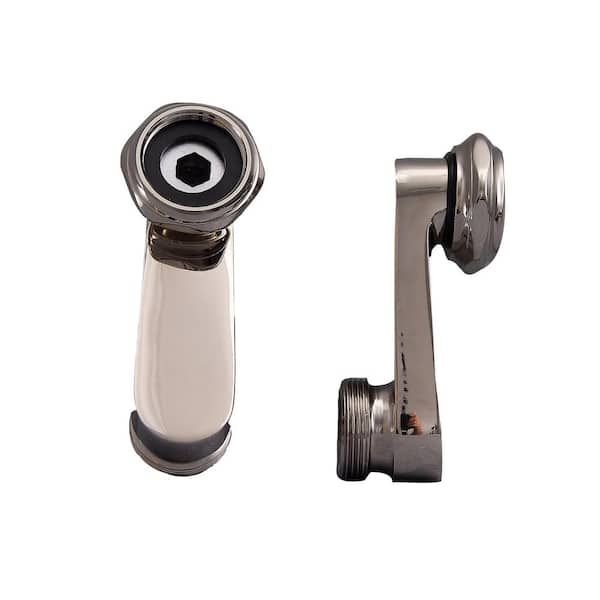 Barclay Products 3 in. Deck Mount Swivel Arms in Polished Nickel