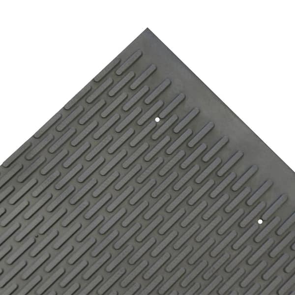 Rubber-Cal Safe-Grip Slip-Resistant Traction Mats Black 34 in. x 24 in.  Natural Rubber Commercial Mat 03-161-BK-W-302 - The Home Depot