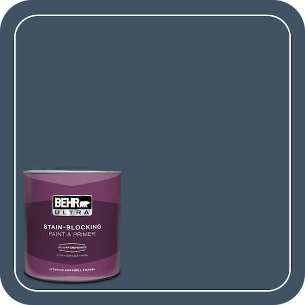BEHR ULTRA 1 qt. #560F-7 Twilight Chimes Extra Durable Eggshell Enamel Interior Paint & Primer
