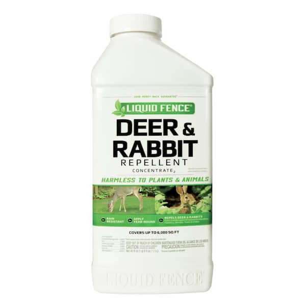 Liquid Fence 40 Oz. Deer And Rabbit Repellent Concentrate