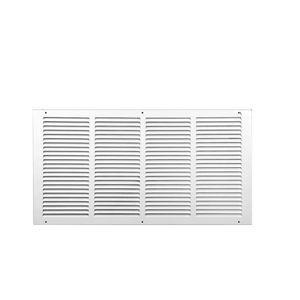 Fits 24 in. x 12 in. HAVC Return Air Grille Duct Opening, Steel Return Vent Cove for Sidewall and Ceiling price history on PriceWatchPro
