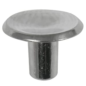 Modern Standards 1 in. Polished Chrome Round Cabinet Knob