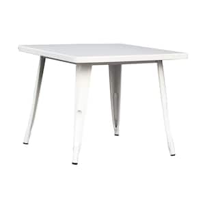 True White End Table
