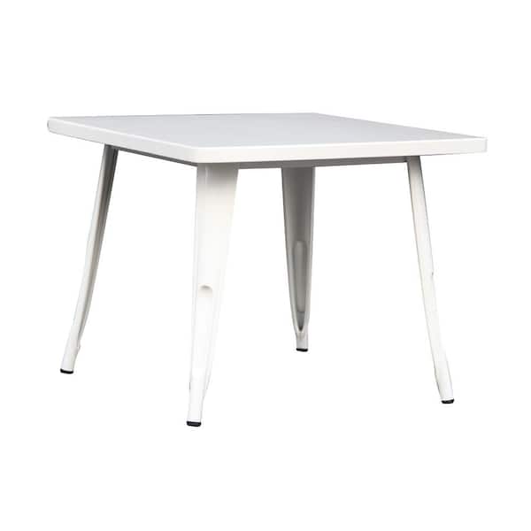 Unbranded True White End Table