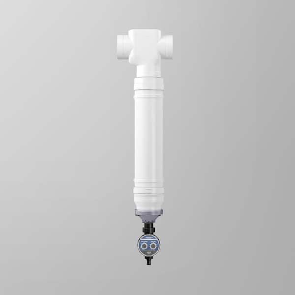 Rain Harvesting First Flush Max w/ Catch-All Tee and Electronic Valve 3 in.