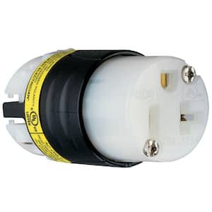 Pass & Seymour Extra-Hard Use Ground Continuity Monitoring 20 Amp 125-Volt NEMA 5-20R Straight Blade Connector