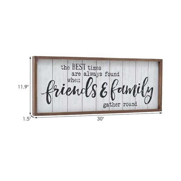 together we have it all personalized family quote burlap print family wall art family sign rustic farmhouse art typography print L13