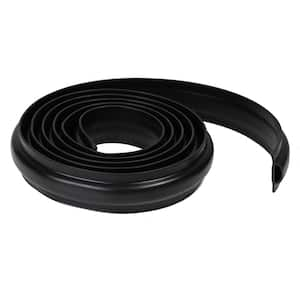 20 ft. BLACK D-SHAPE DOCK EDGING