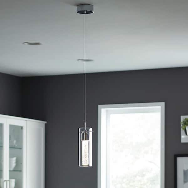 Essence 7.5-Watt Chrome Integrated LED Pendant