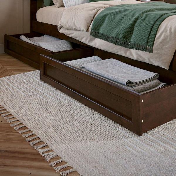 Capri Double Bed Frame With Drawers