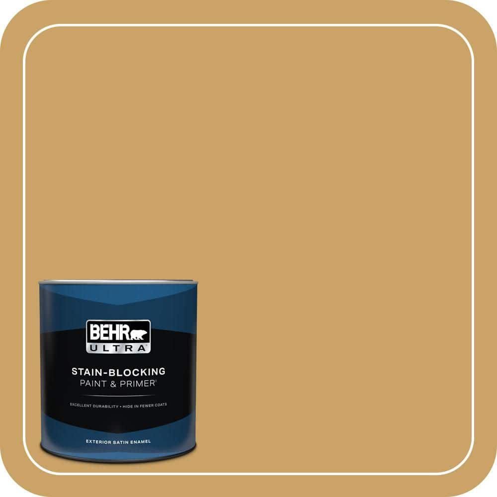 1 qt. #PPU6-17 Classic Gold Satin Enamel Exterior Paint & Primer price history on PriceWatchPro