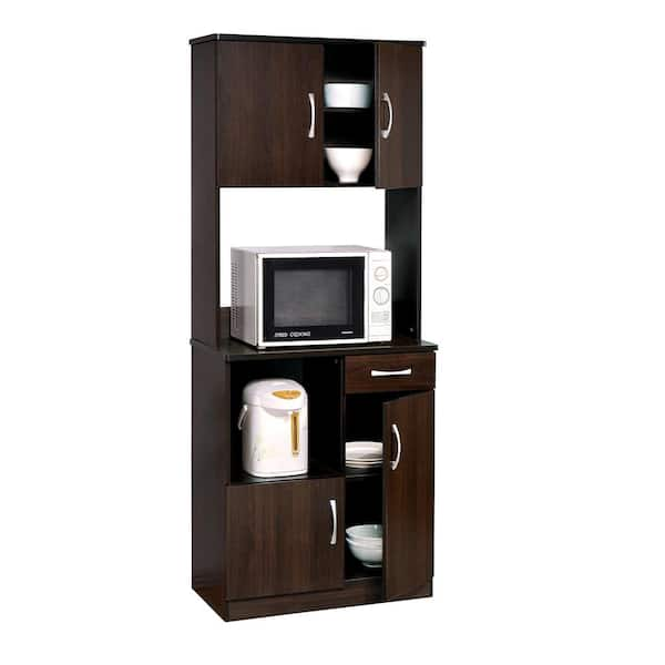 Acme Furniture Quintus Espresso Cabinet 12258KIT - The Home Depot