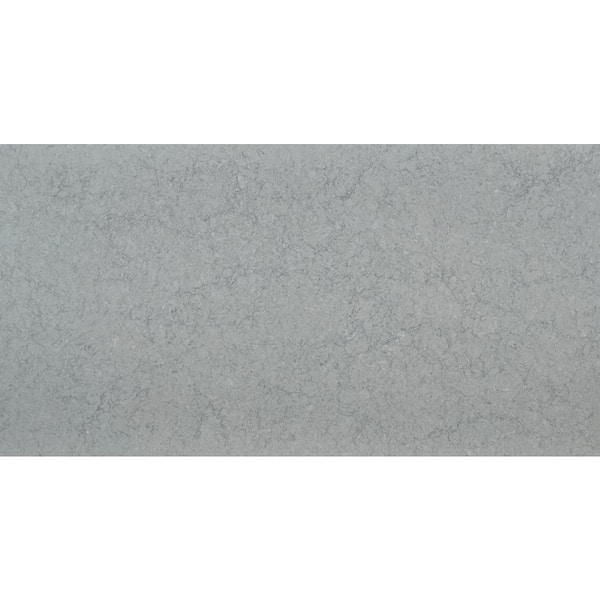 4 in. x 4 in. Quartz Countertop Sample in Soapstone Metropolis