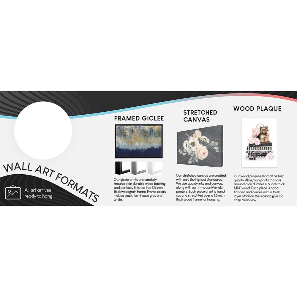 Winter Forest Animals Canvas Print with Black Frame, 16x20