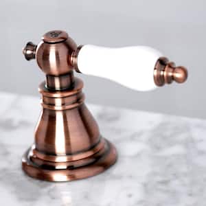 American Patriot 8 in. Widespread 2-Handle Bathroom Faucet in Antique Copper
