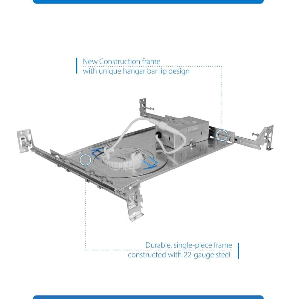 Adjustable Steel Frame for Canless LED Downlights