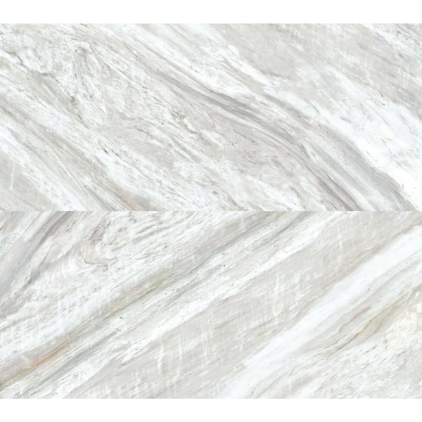 York Wallcoverings 45 sq. ft. Carrara Horizontal Premium Peel and Stick Wallpaper