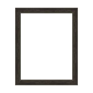 Mirror Makeover Shipwreck Greywash Narrow 25.25 in. W x 31.25 in. H Bathroom Mirror Frame Border Kit-Fits 24 x 30 Mirror