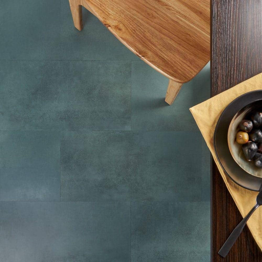 Forge Green 12'' x 24'' Matte Vinyl Tile