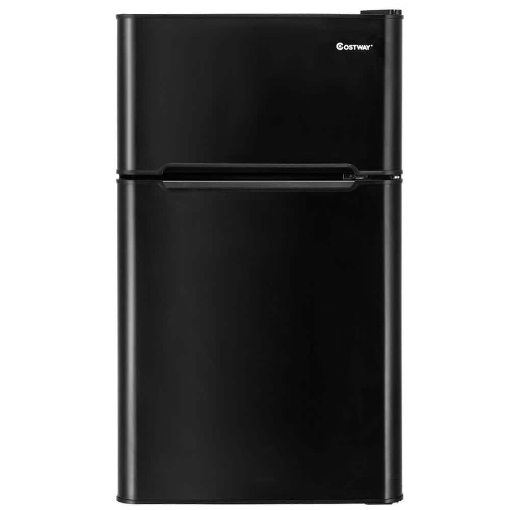 3.2 Cu. Ft. Retro Mini Fridge with Freezer Compartment R600a Compressor Reversible Door 7 Temp Levels price history on PriceWatchPro
