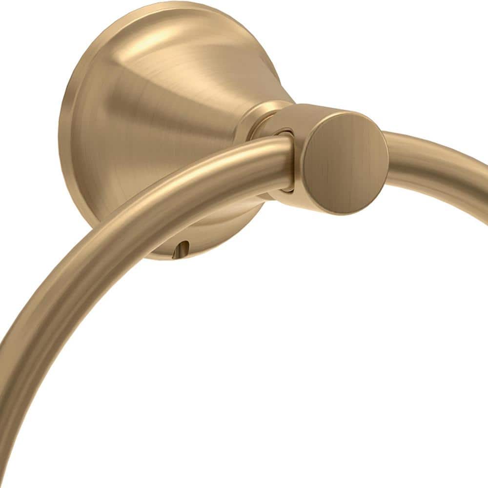 Champagne Bronze Wall Mounted Towel Ring