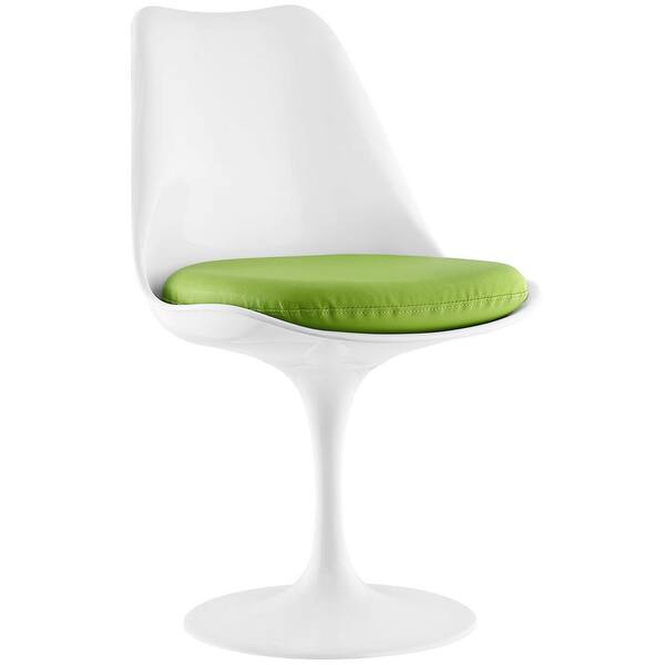 MODWAY Lippa Green Dining Vinyl Side Chair