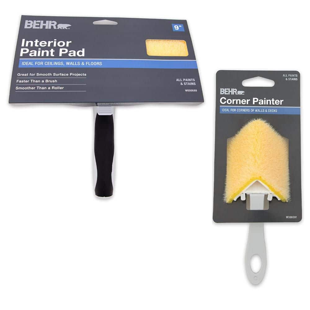 3.5 in. Corner Painter and 9 in. Interior Paint Pad Applicator