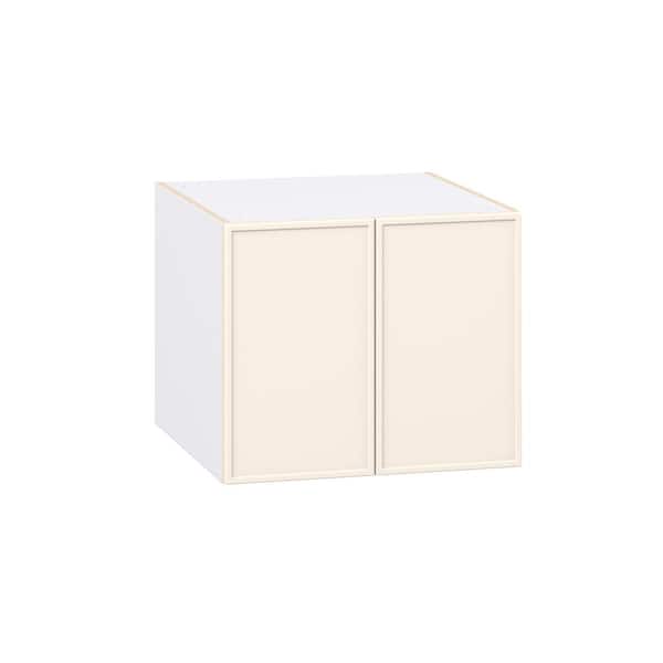 Fairview 24 in. W x 24 in. D x 20 in. H Assembled Slim Shaker Wall Kitchen Cabinet in Washed Linen