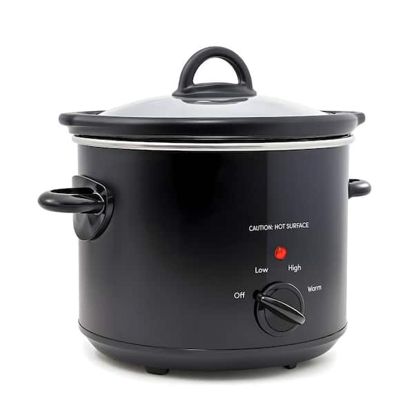 Elite Cuisine MST350 3 qt. Slow Cooker Black
