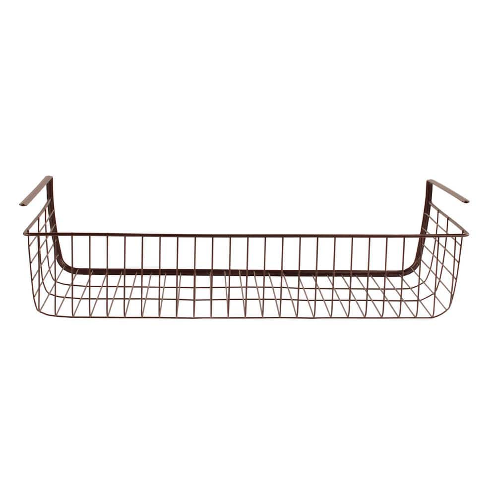Bronze Over Door Large Steel Storage Basket