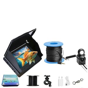 Portable Underwater Fishing 4. 3in HD Waterproof Ice Fishing Camera Night Vision Portable Fish Finder 1080P LED Camera