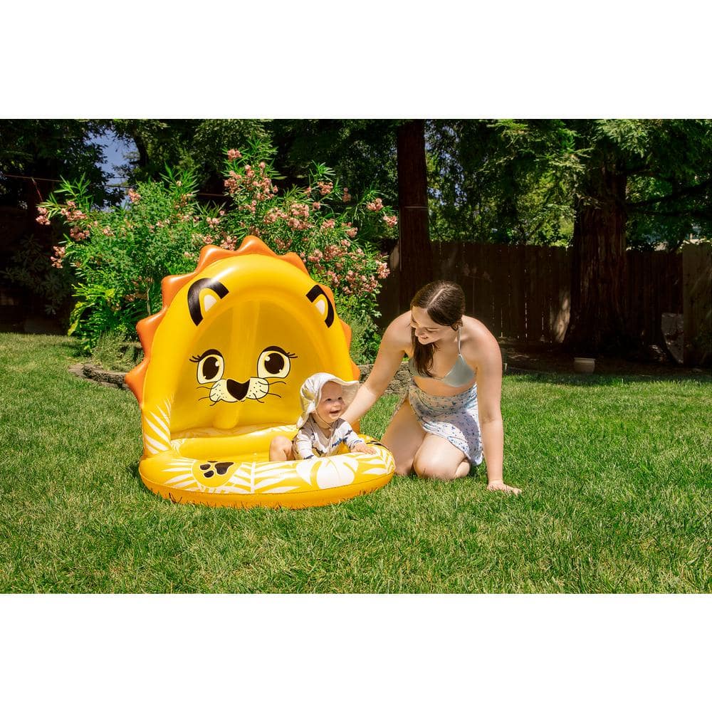 Poolmaster 40 in. Baby Lion Pool 81607 - The Home Depot