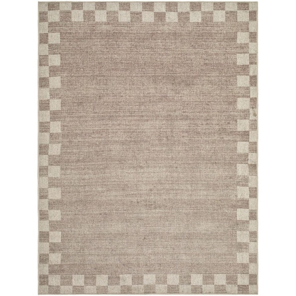 5 ft. x 7 ft. Gray Judie Modern Indoor Area Rug