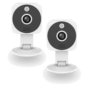 1080p Full HD Smart Indoor Security Camera (2-Pack)