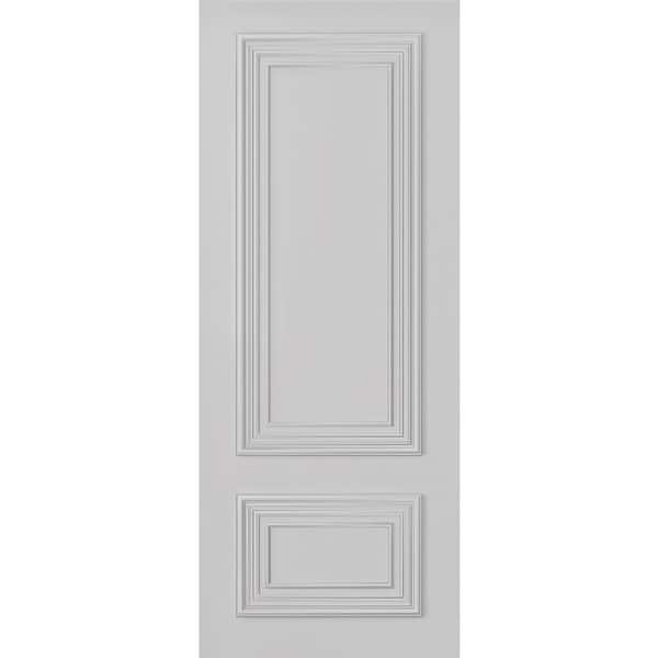 Palazzo 2 N 32 in. x 80 in. No Bore Primed Solid Composite Core Wood Interior Door Slab