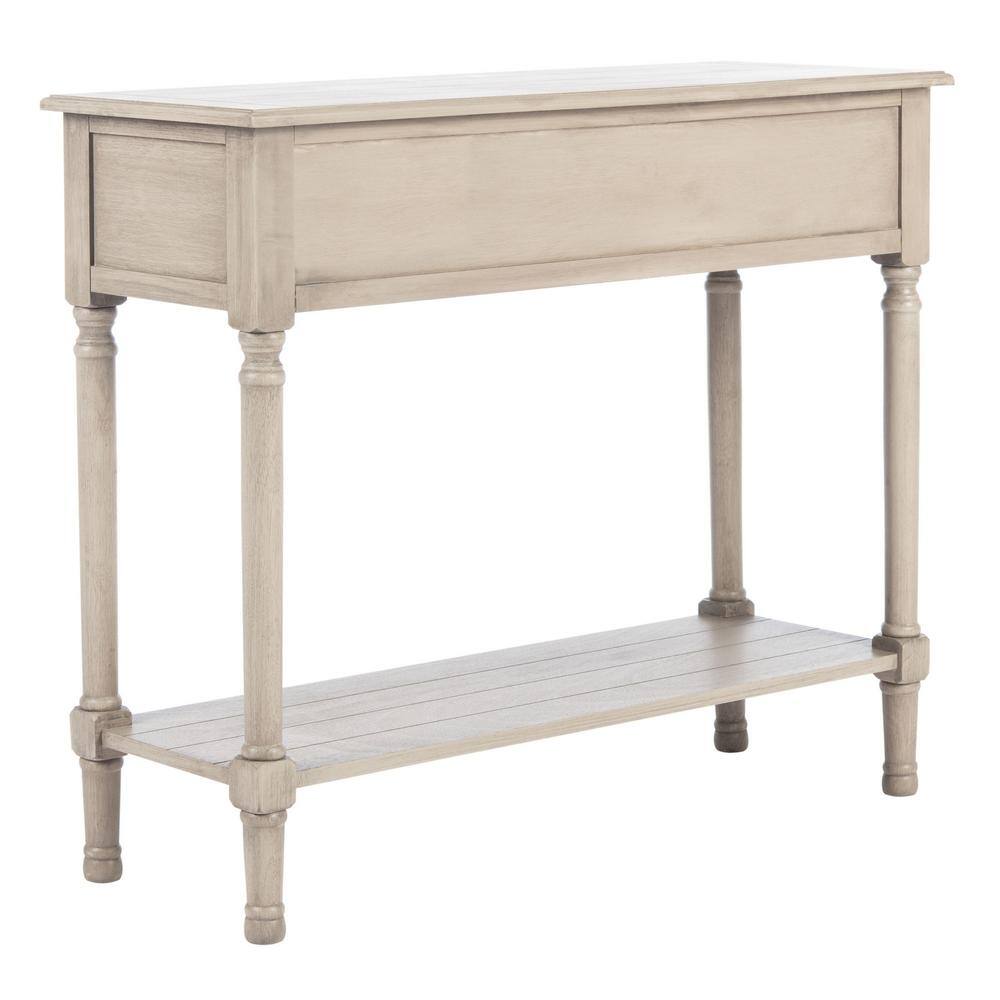 Primrose Greige 40'' Wood Console Table with Storage