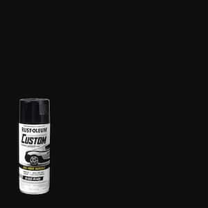 11 oz. Gloss Black Custom Lacquer Spray Paint (Case of 6)