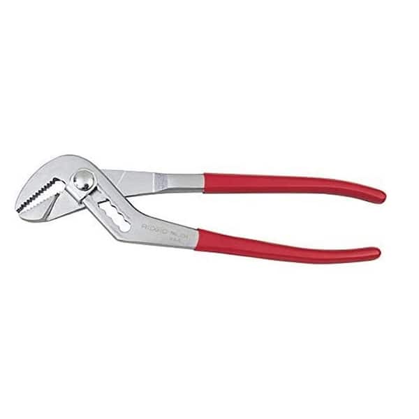 10 in. Water Pump Plumbing Pliers for Tight Spaces with Cushioned Grip Handles, 2 in. Jaw Opening
