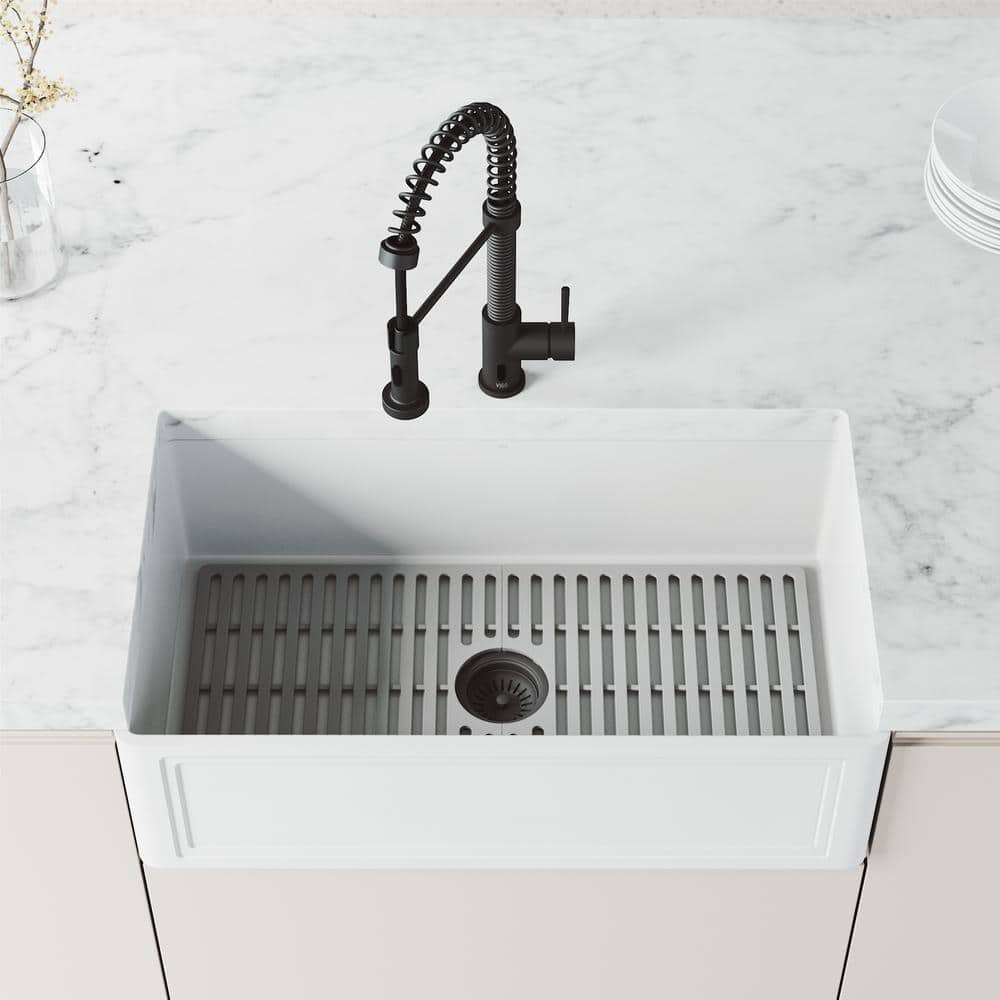 Matte Black Brass Touchless Pull-Down Kitchen Faucet with Spray