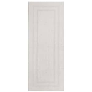 The Company Store Legends White 72 in. x 30 in. Cotton Bath Rug  VK75-30X72-WHITE - The Home Depot