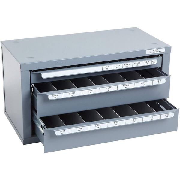 Huot 14-5/8 in. 3-Drawer Fractional Tap Tool Case