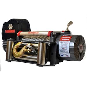 Samurai Series 12,000 lb. Capacity 12-Volt Electric Winch with 85 ft. Steel Cable