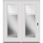 MMI Door TRUfit 71.5 in. x 79.5 in. Right-Hand Internal Blinds Dual ...