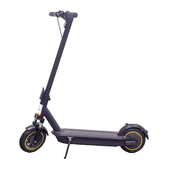 Wildaven Adults Folding Electric Scooter with 500-Watt Powerful Motor, 36-Volt 15AH Lithium Battery and Front Suspension