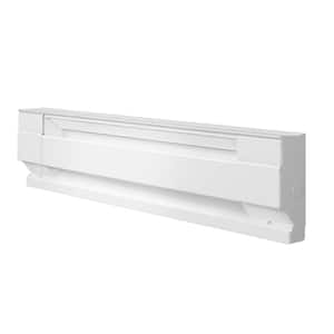 24 in. 240/208-volt 350/262-watt Electric Baseboard Heater in White