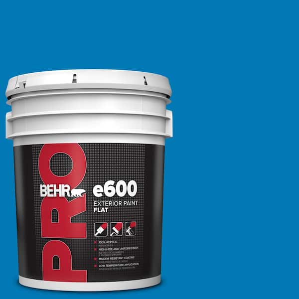 BEHR PRO 5 gal. #P500-6 Deep River Flat Exterior Paint